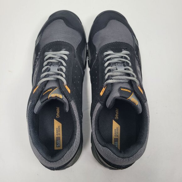 5.11 Men’s Black Gray Tactical Ranger Outdoor Rugged Utility Shoes US Size 12 - Picture 5 of 10